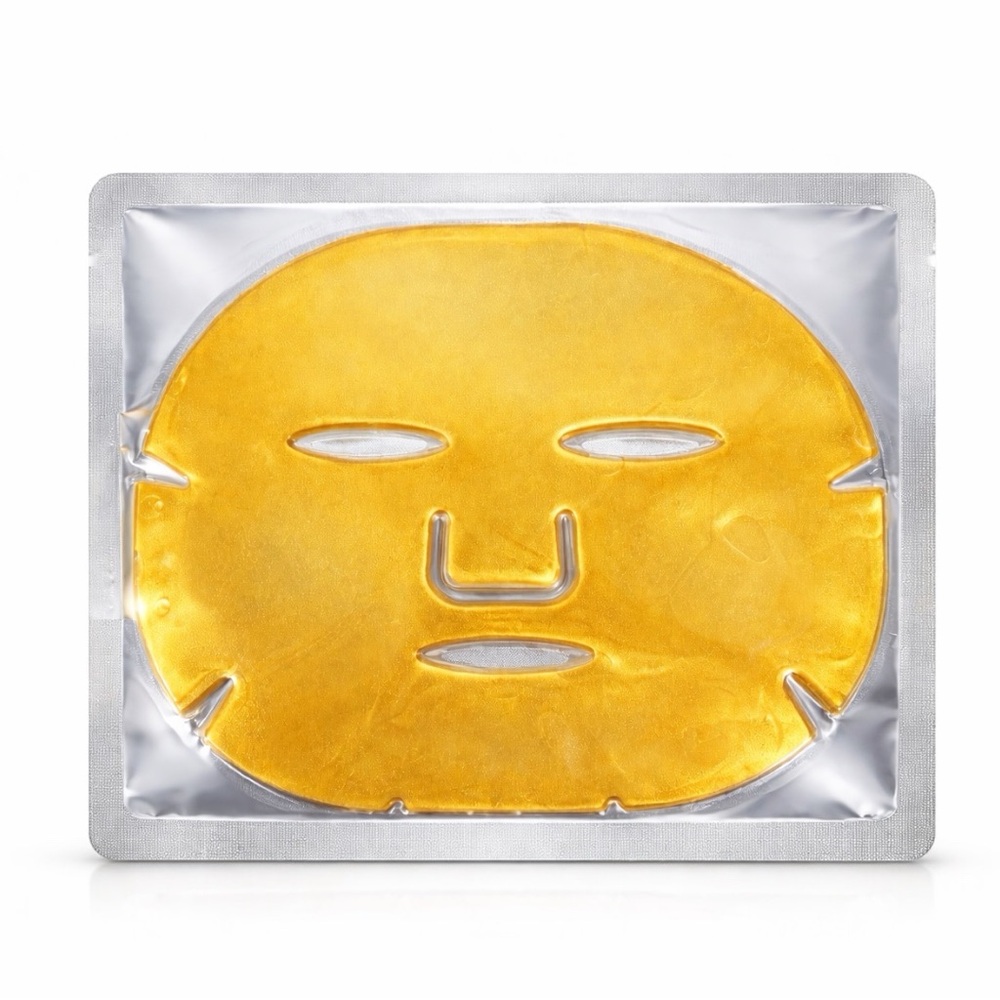 24K Nano Gold Bio Collagen Face Mask Anti Aging Hydrating Spa Facial Sheet Mask